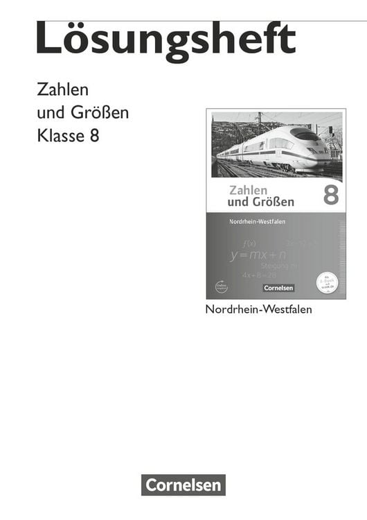 Produktbild: Zahlen und Gr&ouml;&szlig;en - Nordrhein-Westfalen Kernlehrpl&auml;ne - Ausgabe 2013 - 8. Schuljahr