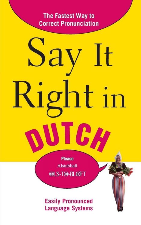 Produktbild: Say It Right in Dutch