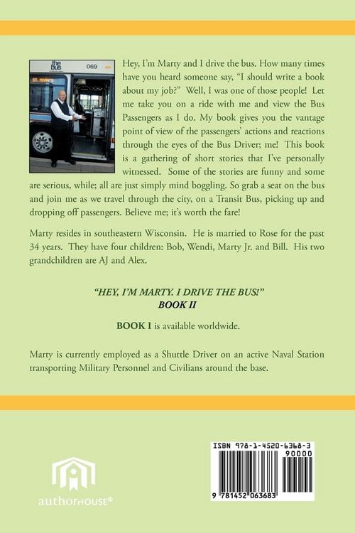 Produktbild: Hey, I'm Marty. I Drive the Bus! Book II