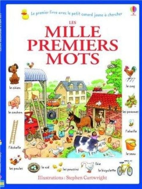 Produktbild: Les mille premiers mots