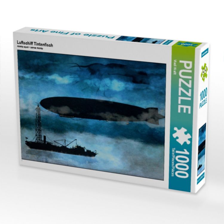 Produktbild: Luftschiff Tintenfisch (Puzzle)