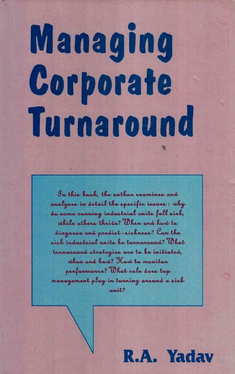 Produktbild: Managing Corporate Turnaround (Text and Cases)
