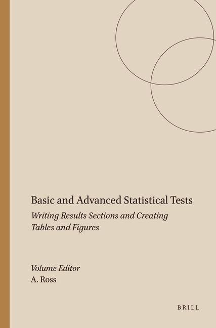Produktbild: Basic and Advanced Statistical Tests