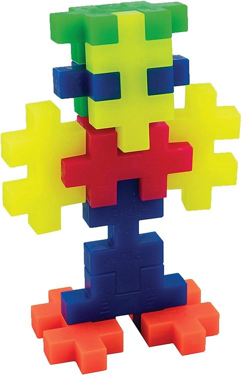 Produktbild: 100 Kreativ Bausteine BIG Neon