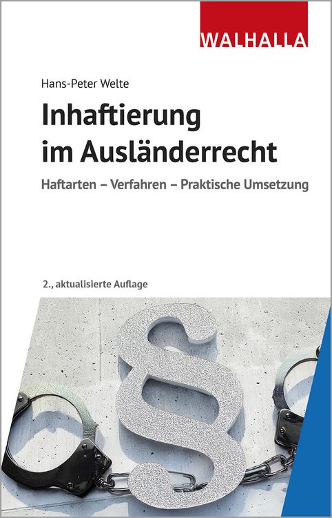 Produktbild: Inhaftierung im Ausl&auml;nderrecht