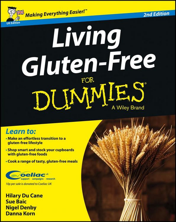 Produktbild: Living Gluten-Free For Dummies, UK Edition