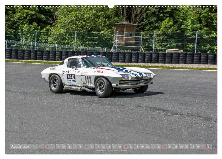 Produktbild: Corvette Racing 2026 (Wandkalender 2026 DIN A2 quer), CALVENDO Monatskalender