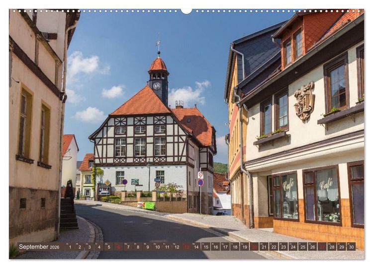 Produktbild: Ein Sommertag in Gernrode (hochwertiger Premium Wandkalender 2026 DIN A2 quer), Kunstdruck in Hochglanz