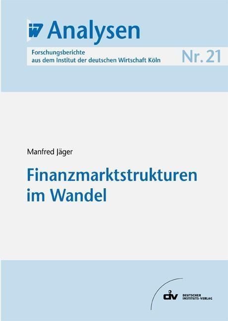 Produktbild: Finanzmarktstrukturen im Wandel