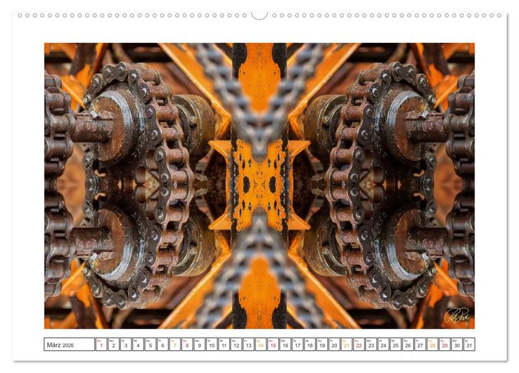 Produktbild: Faszination Spiegelung - Industrie und Technik (hochwertiger Premium Wandkalender 2026 DIN A2 quer), Kunstdruck in Hochglanz