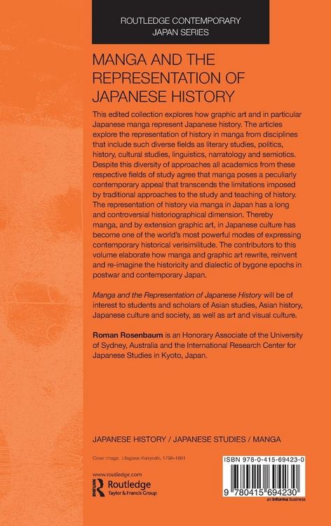 Produktbild: Manga and the Representation of Japanese History