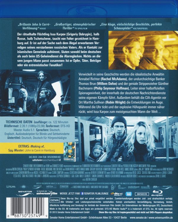 Produktbild: A Most Wanted Man