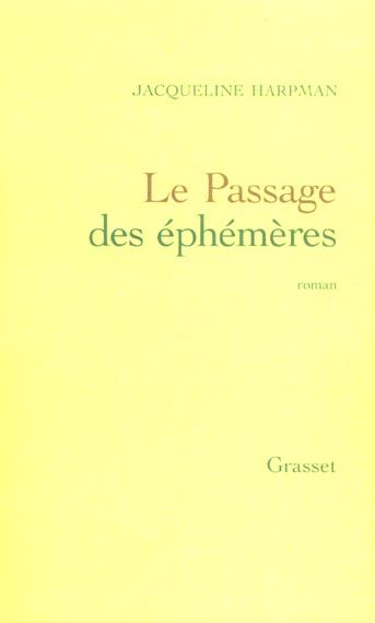 Produktbild: Le passage des &eacute;ph&eacute;m&egrave;res