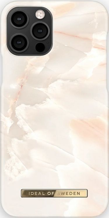 Produktbild: IDEAL OF SWEDEN iPhone 12/12 PRO Fashion Case Rose Pearl Marble