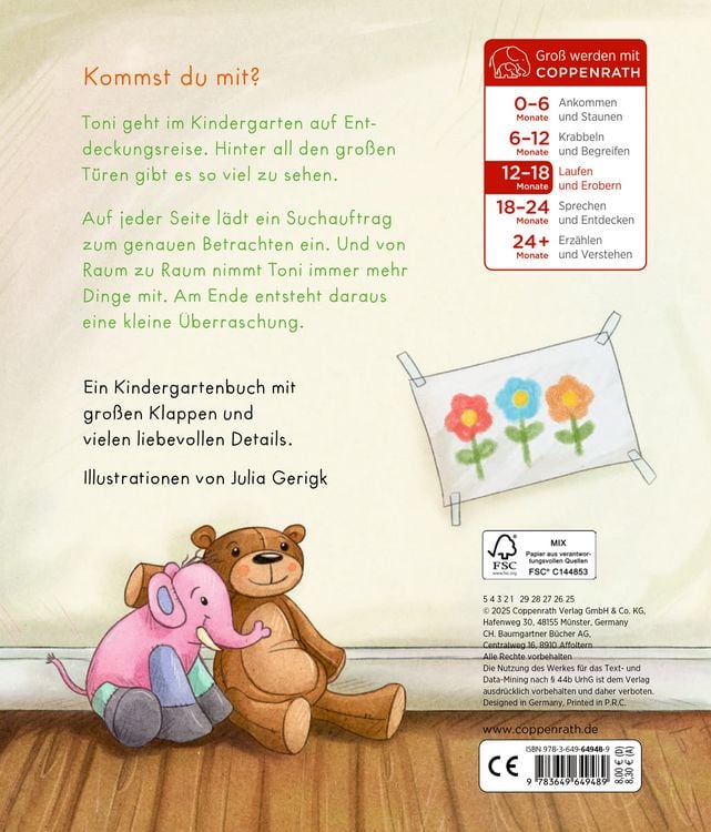 Produktbild: T&uuml;r auf, T&uuml;r zu! - Im Kindergarten