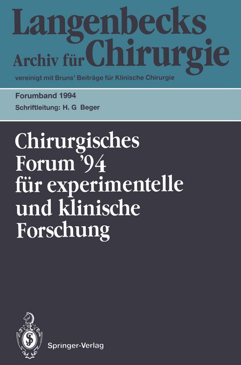 Produktbild: 111. Kongre&szlig; der Deutschen Gesellschaft f&uuml;r Chirurgie M&uuml;nchen, 5.&ndash;9. April 1994