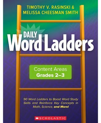 Produktbild: Daily Word Ladders: Content Areas, Grades 2-3