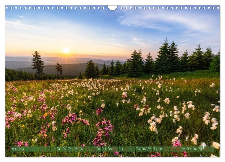 Produktbild: Unterwegs im Erzgebirge - Zwischen Tradition, Kultur und Natur (Wandkalender 2026 DIN A3 quer), CALVENDO Monatskalender
