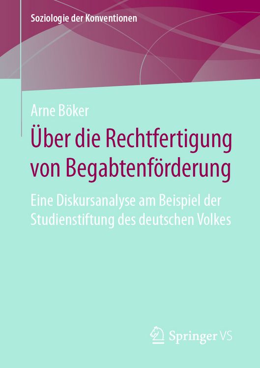Produktbild: &Uuml;ber die Rechtfertigung von Begabtenf&ouml;rderung