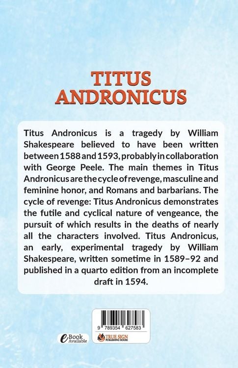 Produktbild: Titus Andronicus