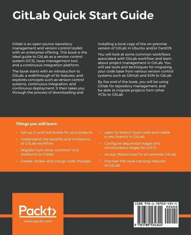 Produktbild: GitLab Quick Start Guide