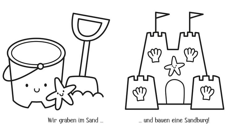Produktbild: Kleine Kreativ-Werkstatt &ndash; Ganz einfach ganz viel ausmalen: Sommerspa&szlig;