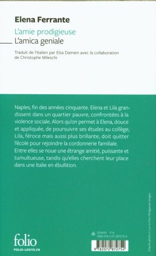Produktbild: L'amie prodigieuse. L'amica geniale