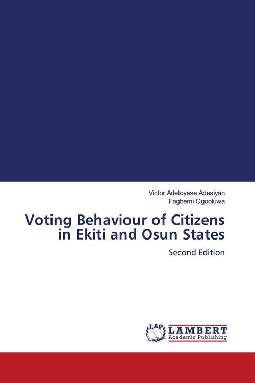 Produktbild: Voting Behaviour of Citizens in Ekiti and Osun States