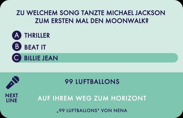 Produktbild: 1980er Musik Trivia Spiel