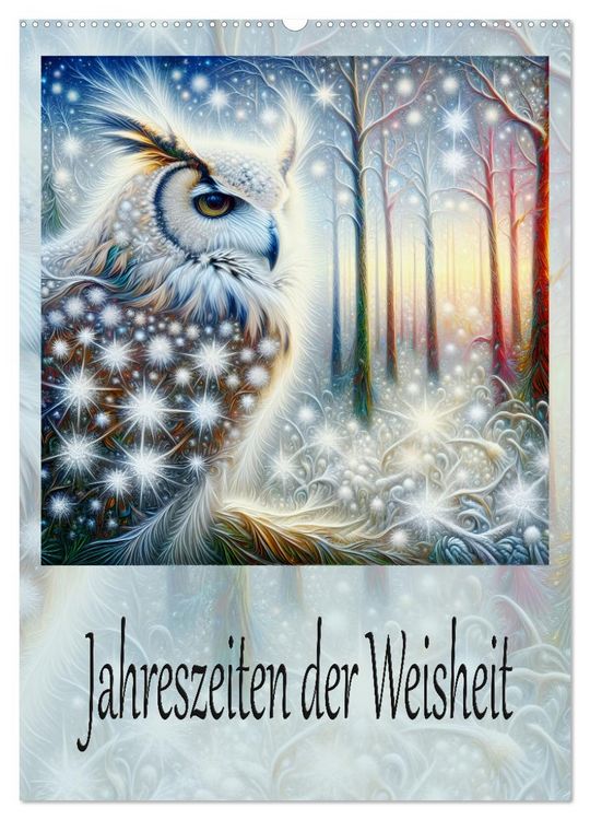 Produktbild: Jahreszeiten der Weisheit (Wandkalender 2026 DIN A2 hoch), CALVENDO Monatskalender