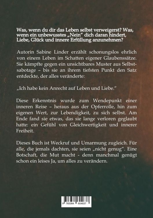 Produktbild: Das unbewusste Nein zum Leben