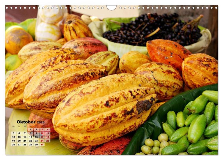 Produktbild: Nicaraguas faszinierende Flora & Fauna (Wandkalender 2026 DIN A3 quer), CALVENDO Monatskalender
