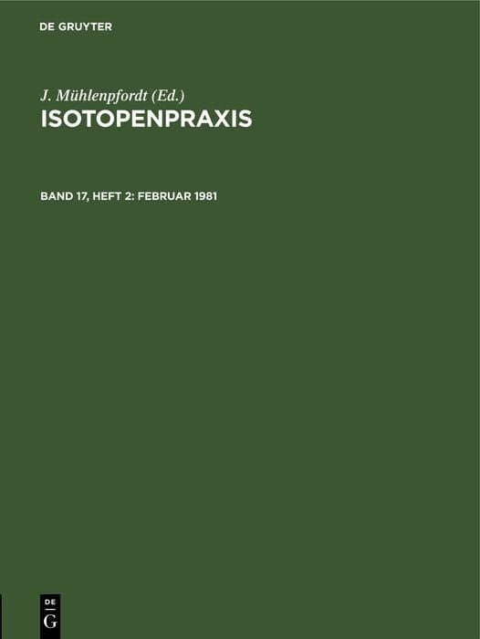 Produktbild: Februar 1981