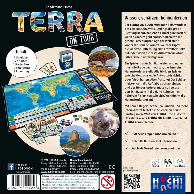 Produktbild: Terra On Tour (Spiel)