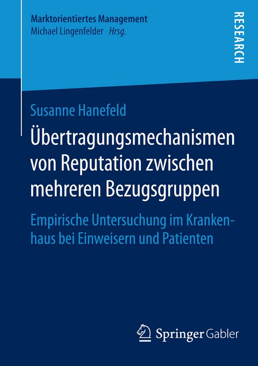 Produktbild: &Uuml;bertragungsmechanismen von Reputation zwischen mehreren Bezugsgruppen