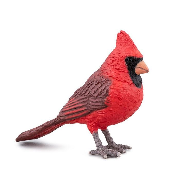 Produktbild: Papo Spielfigur Vogel Rotkardinal rot/braun 4cm