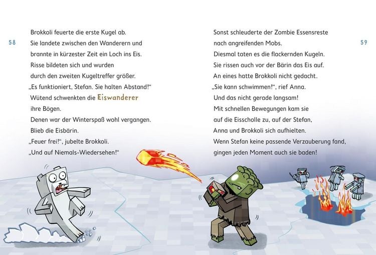 Produktbild: Minecraft 10: Eiswanderer &ndash; bis die Zapfen schmelzen!