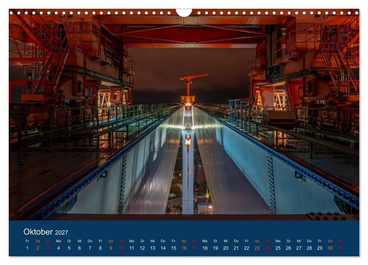 Produktbild: Das Wahrzeichen der F&ouml;rdestadt (Wandkalender 2027 DIN A3 quer), CALVENDO Monatskalender
