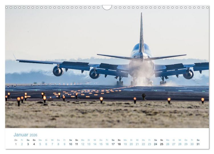 Produktbild: BOEING 747 - K&ouml;nigin der L&uuml;fte (Wandkalender 2026 DIN A3 quer), CALVENDO Monatskalender