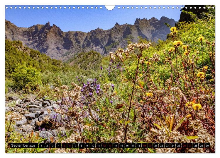 Produktbild: Natur pur erleben auf La Palma (Wandkalender 2026 DIN A3 quer), CALVENDO Monatskalender
