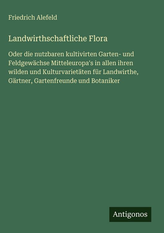 Produktbild: Landwirthschaftliche Flora