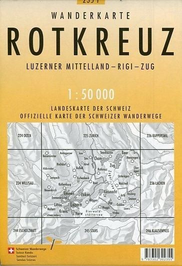 Produktbild: Swisstopo 1 : 50 000 Rotkreuz