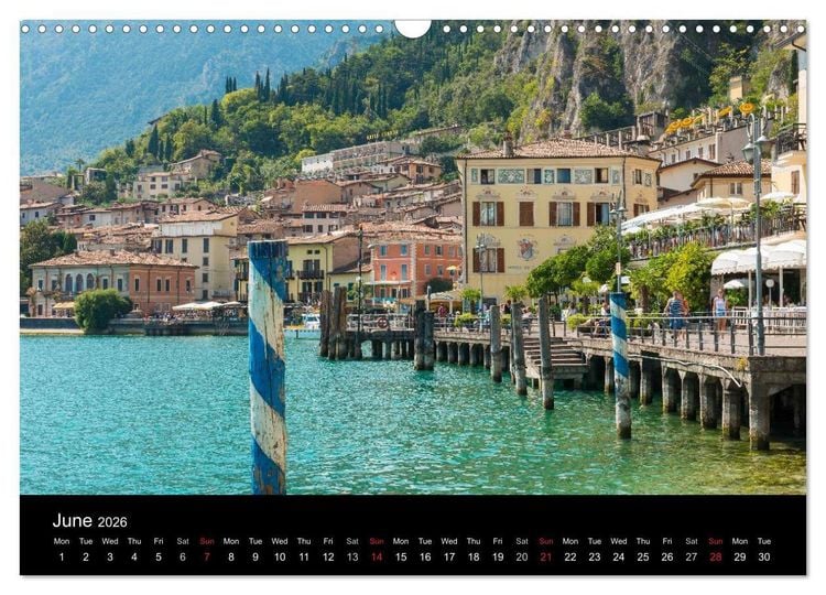 Produktbild: Lake Garda Italy (Wall Calendar 2026 DIN A3 landscape), CALVENDO 12 Month Wall Calendar