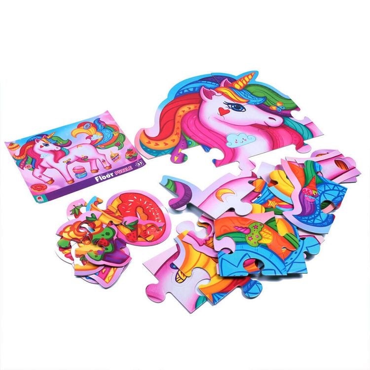 Produktbild: Puzzle Roter K&auml;fer Bodenpuzzle Ein magisches Einhorn RK7010-03
