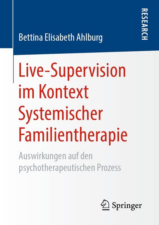 Produktbild: Live-Supervision im Kontext Systemischer Familientherapie