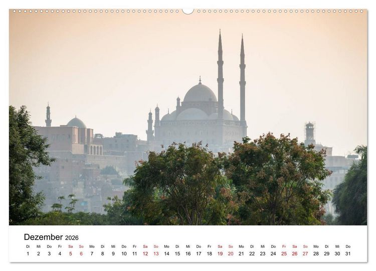 Produktbild: Kairo ganz nah (Wandkalender 2026 DIN A2 quer), CALVENDO Monatskalender