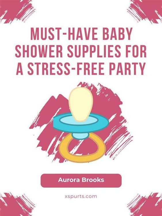 Produktbild: Must-Have Baby Shower Supplies for a Stress-Free Party