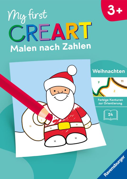 Produktbild: My first CreArt Malen nach Zahlen ab 3 - Weihnachten