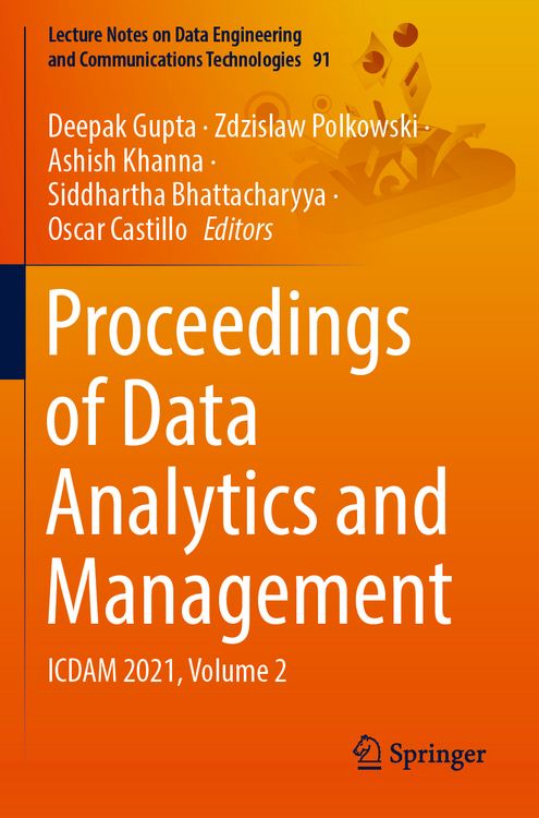 Produktbild: Proceedings of Data Analytics and Management