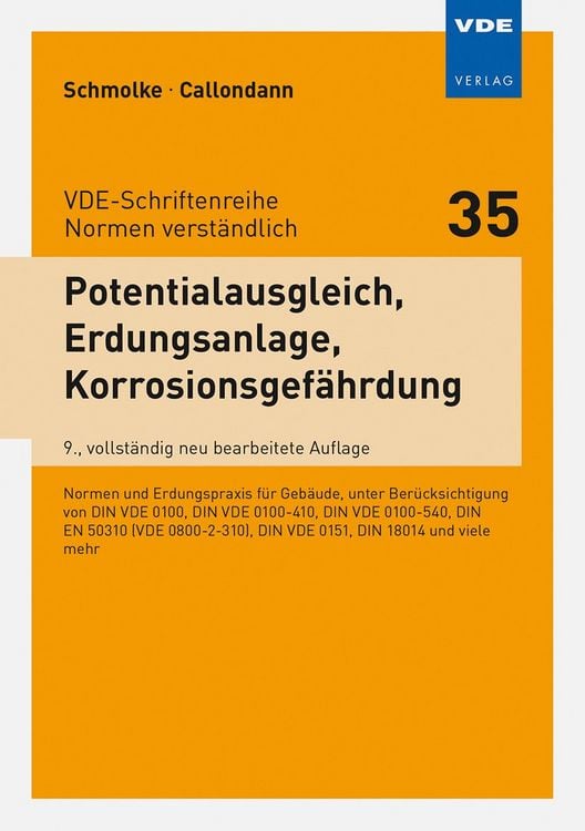 Produktbild: Potentialausgleich, Erdungsanlage, Korrosionsgef&auml;hrdung